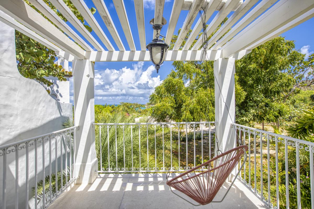 45 Location villa Terres Basses Saint Martin_balcon chambre 6